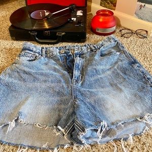 Distressed AE Shorts